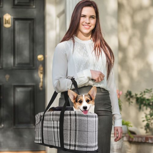 Console Pet Car Seat with Storage Pocket Booster Car Seat Portable Pet Travel Bag Machine Washable Pet Seat Fit For Small Dog Cat Console Pet Car Seat with Storage Pocket Booster Car Seat Portable Pet Travel Bag Machine Washable Pet Seat Fit For Small Dog Cat