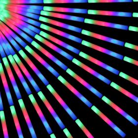 200 PCS LED Foam Glow Sticks, Bulk Glow Sticks, Glow in the Dark Party Supplies ,Wedding Party Accessories Party Supplies (Shape Style: 200 Pack)