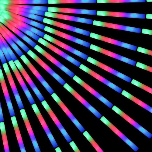 200 PCS LED Foam Glow Sticks, Bulk Glow Sticks, Glow in the Dark Party Supplies ,Wedding Party Accessories Party Supplies