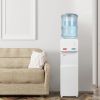 3-5 Gallon Top Loading Water Dispenser Cooler Hot and Cold with Child Safety Lock, ETL Listed Quiet