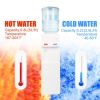3-5 Gallon Top Loading Water Dispenser Cooler Hot and Cold with Child Safety Lock, ETL Listed Quiet