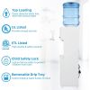3-5 Gallon Top Loading Water Dispenser Cooler Hot and Cold with Child Safety Lock, ETL Listed Quiet