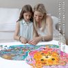 Children's Special-shaped Puzzle 300 Pieces 500 Pieces Animal Dinosaur Irregular Paper Jigsaw Puzzle Family Game Challenging Family Activity Perfect F